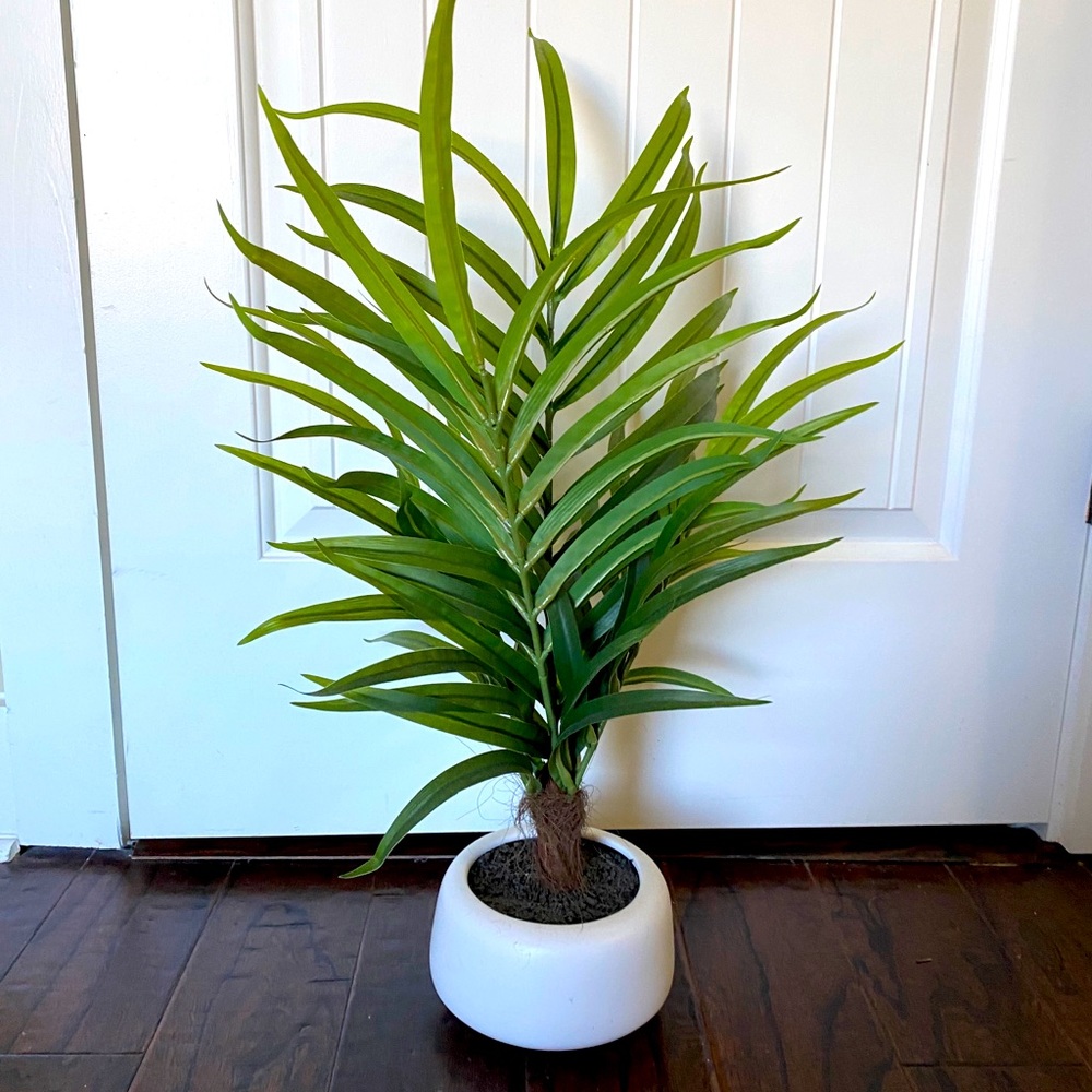 Faux Palm Plant